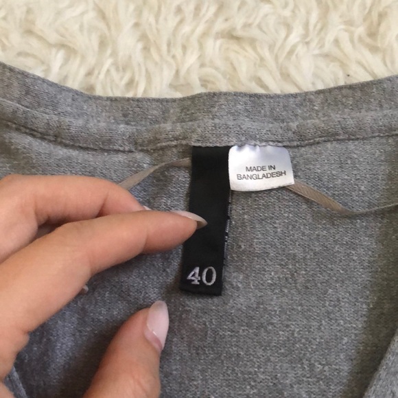 H&M Gray Cardigan - Picture 2 of 5
